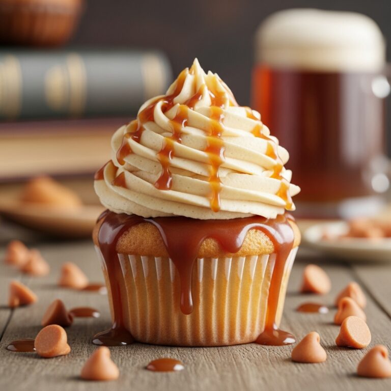 Harry Potter Butterbeer Cupcakes