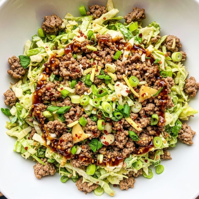 LOW-CARB EASY TO MAKE EGG ROLL IN A BOWL