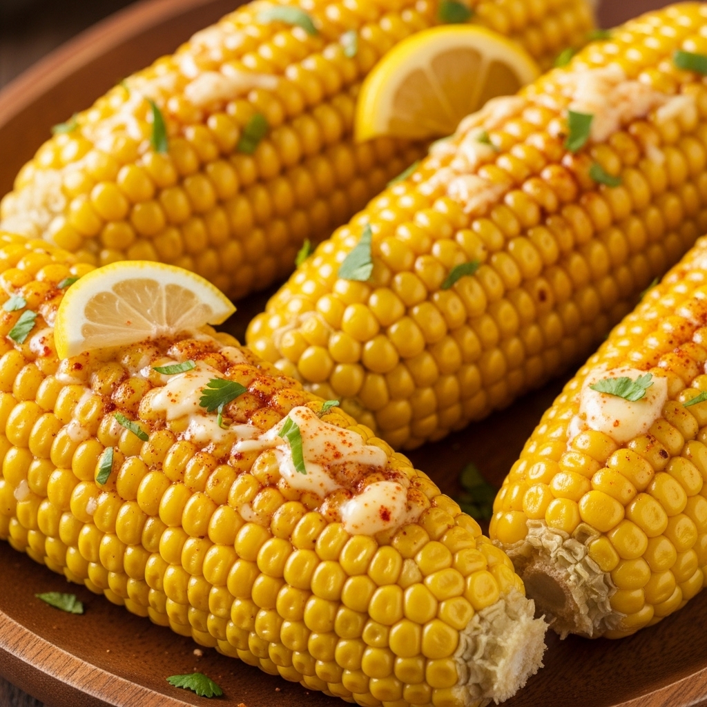 Spicy Buttered Corn