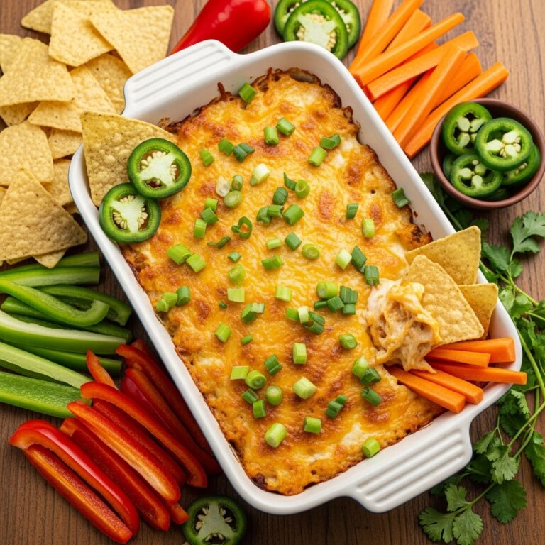 Spicy Chicken Cheese Dip