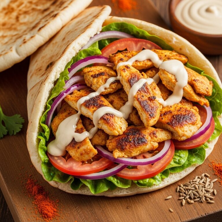 Spicy Chicken Shawarma