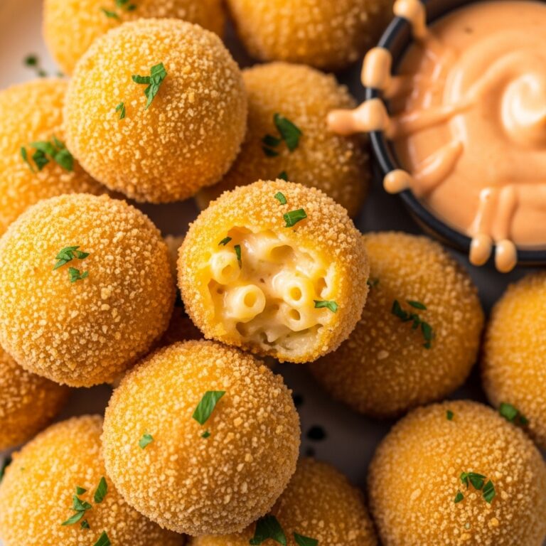 Spicy Mac and Cheese Bites