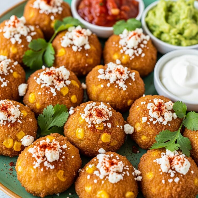 Spicy Mexican Corn Bites