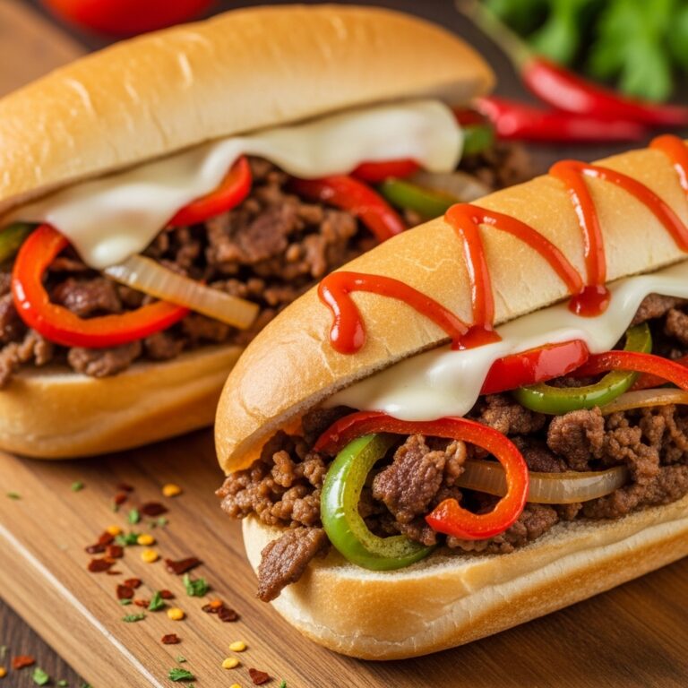Spicy Philly Cheesesteak