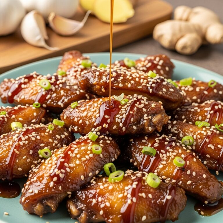 Sticky Honey Soy Wings