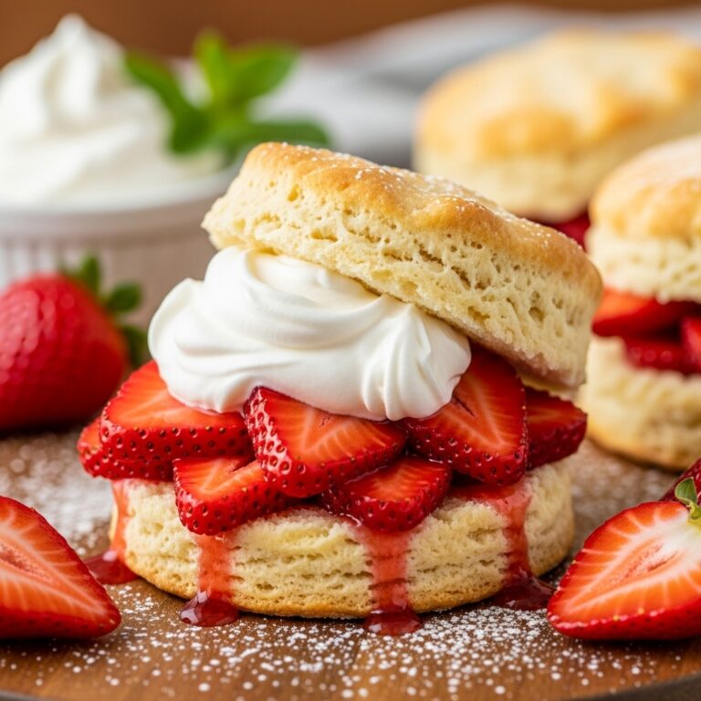 Strawberry Biscuit Shortcakes