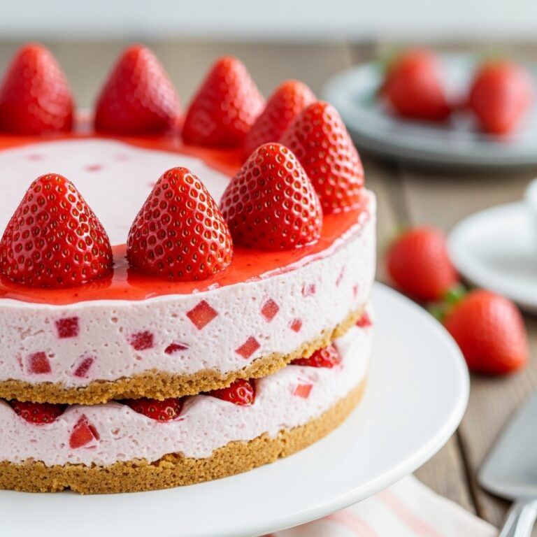 Strawberry Cream Cheese Cake