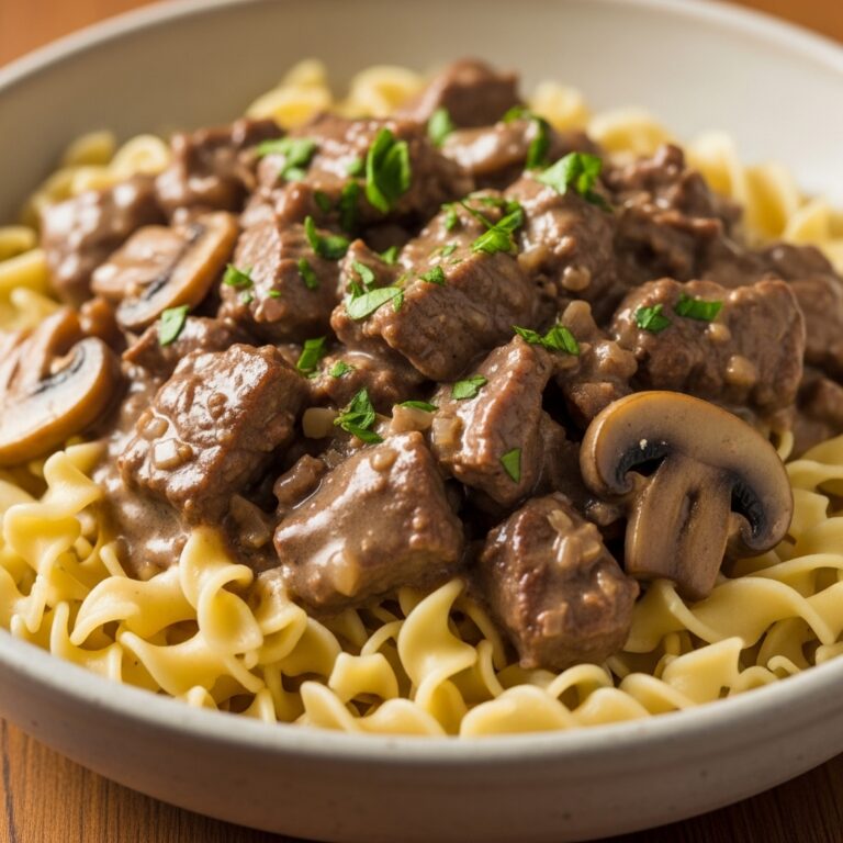 Stroganoff with Noodles