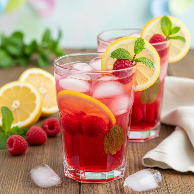 Sugar-Free Raspberry Lemonade