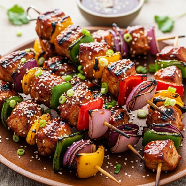 Sweet Chili Chicken Skewers