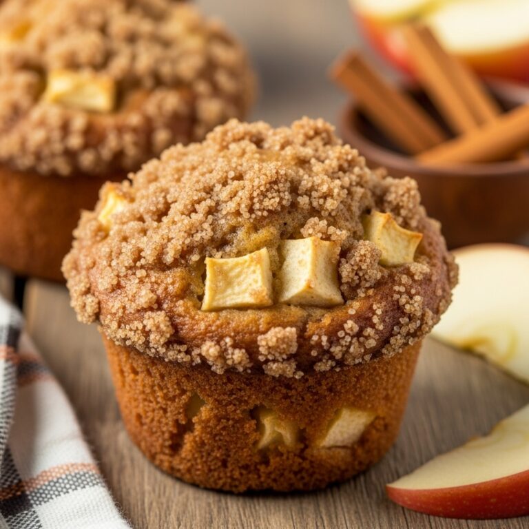 Apple Crumble Muffins