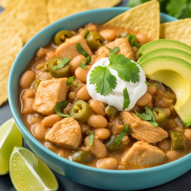 Creamy White Chicken Chili Recipe