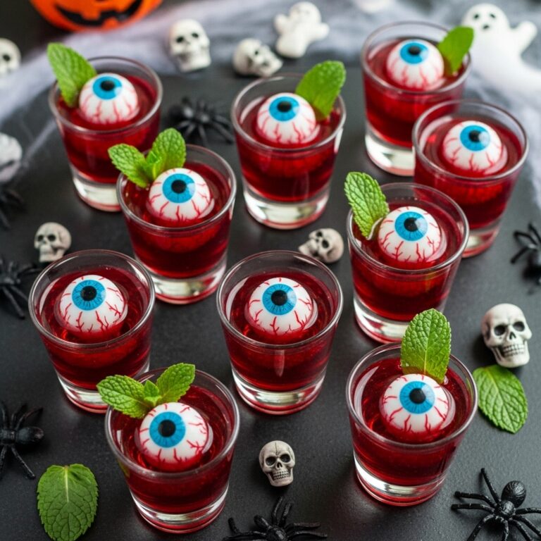 Halloween Eyeball Jello Shots