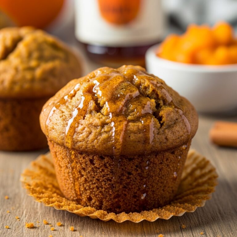 Healthy Greek Yogurt Pumpkin Muffins