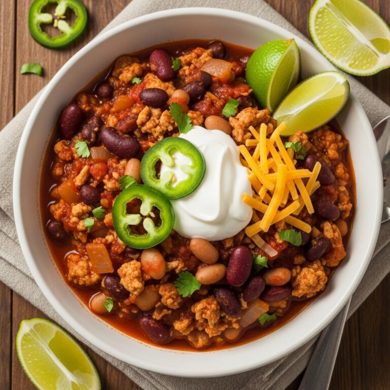 Healthy Turkey Chili