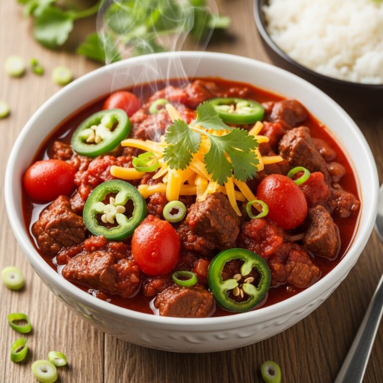Korean Chile Con Carne