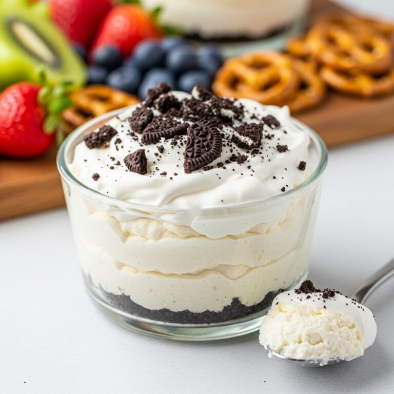 Protein Oreo Cheesecake Dessert