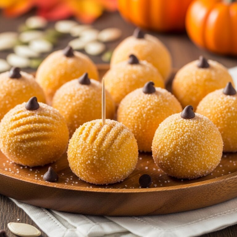 Pumpkin Cheesecake Truffles