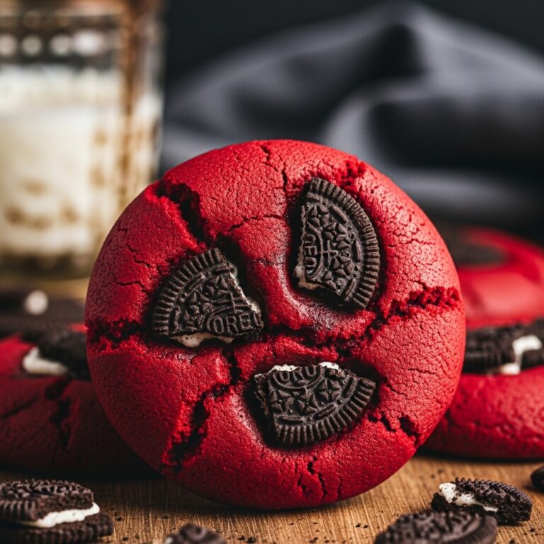 Stranger Things Red Velvet Cookies