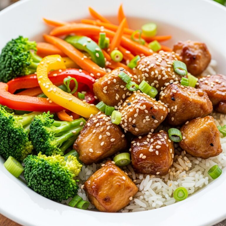 Teriyaki Chicken Rice Bowl