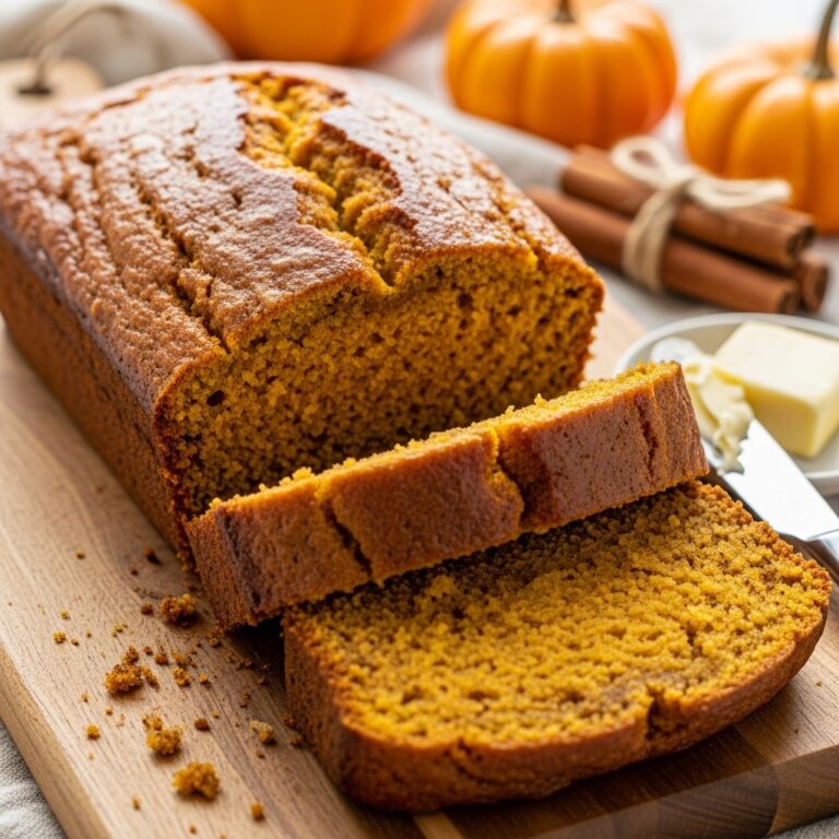 Vanilla Pudding Pumpkin Bread