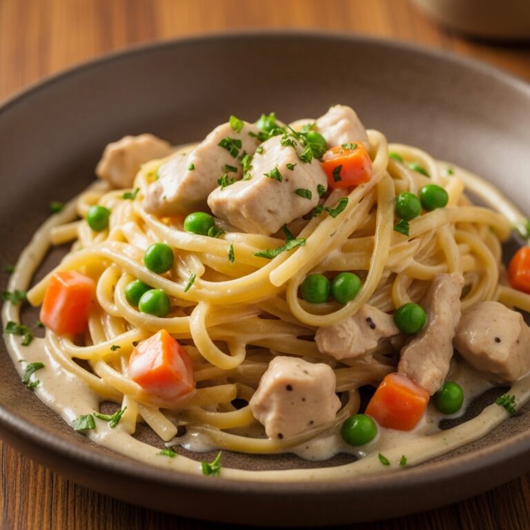 Chicken Pot Pie Pasta Recipe