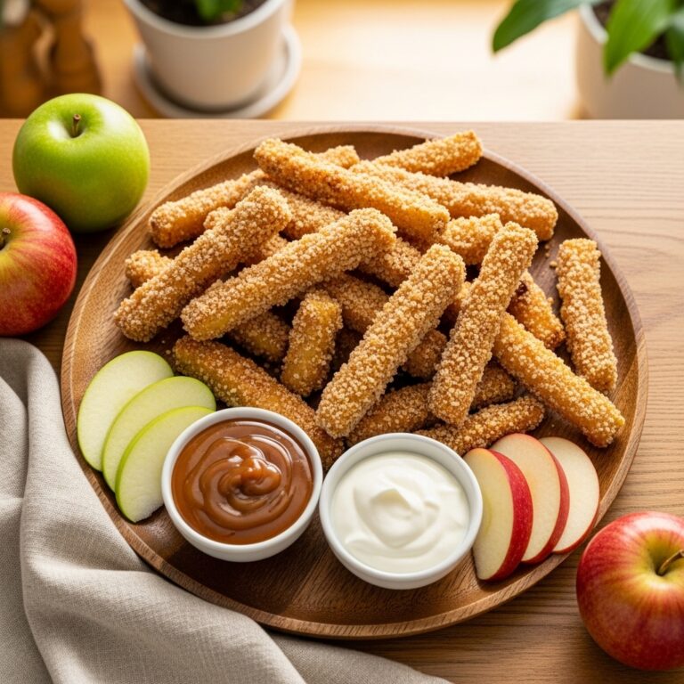 Crispy Air Fryer Apple Fries