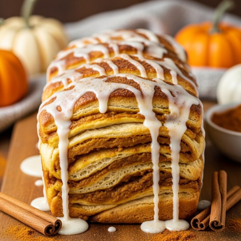 Easy Pumpkin Pull-Apart Loaf