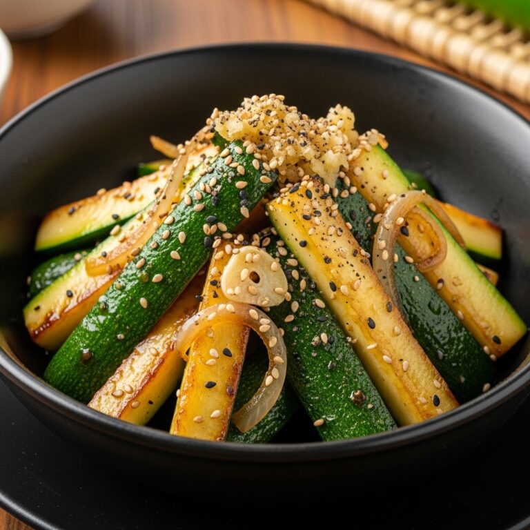Hibachi Zucchini