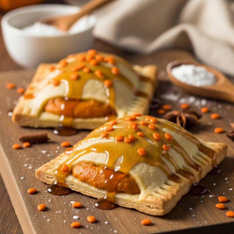 Maple-Glazed Pumpkin Poptarts