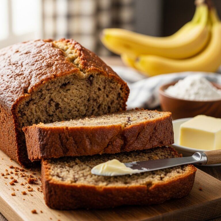 Moist Banana Bread Recipe