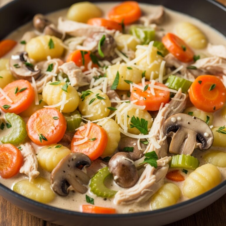 ONE POT GNOCCHI CHICKEN POT PIE