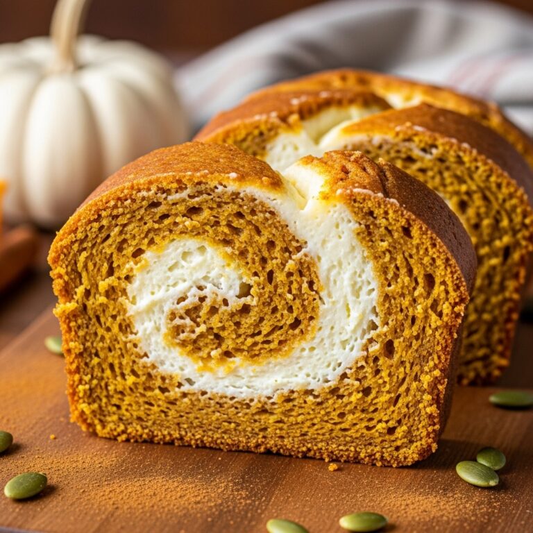 Pumpkin Cream Cheese Bread