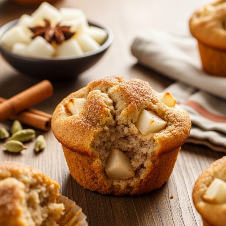 Spiced Pear Muffins Recipe